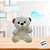 Urso de Pelúcia - Branco - 20 cm - 1 unidade - Rizzo - Imagem 3