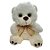 Urso de Pelúcia Laço - Branco - 20cm - 1 unidade - Rizzo - Imagem 1