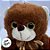 Urso de Pelúcia Laço - Marrom - 20cm - 1 unidade - Rizzo - Imagem 3