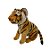 Tigre de Pelúcia - Amarelo - 18cm - 1 unidade - Rizzo - Imagem 2
