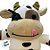 Vaca de Pelúcia - 24cm - 1 unidade - Rizzo - Imagem 3
