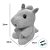 Unicórnio de Pelúcia com Arco Íris - Branco - 20cm - 1 unidade - Rizzo - Imagem 2