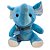 Elefante de Pelúcia com Cachecol - Azul - 18cm - 1 unidade - Rizzo - Imagem 2
