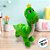 Dinossauro de Pelúcia - Verde - 23cm - 1 unidade - Rizzo - Imagem 5