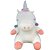 Unicórnio de Pelúcia Asas Metálicas - Branco - 45cm - 1 unidade - Rizzo - Imagem 1