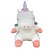 Unicórnio de Pelúcia com Asas Metálicas - Branco - 40cm - 1 unidade - Rizzo - Imagem 1