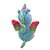 Unicórnio de Pelúcia - Azul - 22cm - 1 unidade - Rizzo - Imagem 2