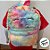 Mochila de Pelúcia Unicórnio - Coloridos - 25x30cm - 1 unidade - Rizzo - Imagem 4