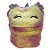 Mochila de Pelúcia Unicórnio - Rosa e Amarelo - 25x30cm - 1 unidade - Rizzo - Imagem 1