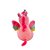 Unicórnio de Pelúcia - Rosa - 22cm - 1 unidade - Rizzo - Imagem 2