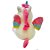Unicórnio de Pelúcia - Branco - 22cm - 1 unidade - Rizzo - Imagem 2