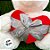 Urso de Pelúcia com Coração Vermelho - Branco - 28cm - 1 unidade - Rizzo - Imagem 4