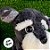 Cachorro de Pelúcia Schnauzer - Preto - 20cm - 1 unidade - Rizzo - Imagem 4
