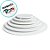 Base Para Bolo Cake Board em MDF - Branco - 35cm - 1 unidade - Rizzo - Imagem 4