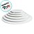 Base Para Bolo Cake Board em MDF - Branco - 25cm - 1 unidade - Rizzo - Imagem 4