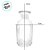 Frasco para Perfumaria de Vidro - Roma Transparente - 300ml - 1 unidade - Rizzo - Imagem 2