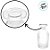 Frasco para Perfumaria de Vidro - Roma Transparente - 300ml - 1 unidade - Rizzo - Imagem 3