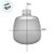 Frasco para Perfumaria de Vidro - Branco Fosco - 220ml - 1 unidade - Rizzo - Imagem 2