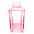 Frasco para Perfumaria de Vidro Londres - Rosa - 80ml - 1 unidade - Rizzo - Imagem 1
