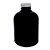 Frasco para Perfumaria de Vidro York - Preto Fosco - 170ml - 1 unidade - Rizzo - Imagem 1