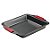Forma Aço Carbono Quadrada - 30x26,5x4cm - Cabo Silicone - 1 unidade - Cromus Linha Profissional Allonsy - Rizzo - Imagem 1