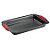 Forma Aço Carbono Retangular - 36x23,5x4cm - Cabo Silicone - 1 unidade - Cromus Linha Profissional Allonsy - Rizzo - Imagem 1