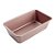 Forma Aço Carbono Retangular - 24x14x7cm - Rose Gold - 1 unidade - Cromus Linha Profissional Allonsy - Rizzo - Imagem 1