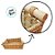 Kit Cesta Decorativa Veredas de Fibra Natural com Alça de Madeira - 2 unidades - Rizzo - Imagem 4
