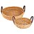 Kit Cesta Decorativa Paracanas em Seagrass com alça - 2 unidades - Rizzo - Imagem 1