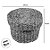 Cesta Decorativa Carajas de Seagrass com Tampa - 24x24x18cm - 1 unidade - Rizzo - Imagem 2