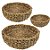 Kit Cesta Decorativa Guarani de Seagrass  - 3 unidades - Rizzo - Imagem 1