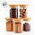 Pote de Vidro Hermético com Tampa de Bambu - 5x5cm - 50ml - 1 unidade - Rizzo - Imagem 3