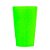 Copo de Acrílico Durável 300ml  - Verde Neon - 1 unidade - Rizzo - Imagem 1
