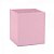 Cachepot Quadrado para Arranjos e Presentes - Rosa Quartz - 15cm - 1 unidade - Rizzo - Imagem 1