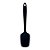 Espátula de Silicone - Preto - 21cm - 1 unidade - Mimo Style - Rizzo - Imagem 1