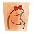Carimbo de Madeira - Flork Grávida - P - 1 unidade - Rizzo - Imagem 1