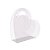 Sacola Transparente Bag Coração - 28x30x9cm - 1 unidade - Rizzo - Imagem 2