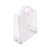 Sacola Transparente Bag com Alça G - 29,5x25x9cm - 1 unidade - Rizzo - Imagem 1