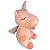 Unicórnio de Pelúcia com Asas Metálicas - Rosa- 45cm - 1 unidade - Rizzo - Imagem 2