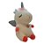 Unicórnio de Pelúcia com Asas Metálicas - Branco - 25cm - 1 unidade - Rizzo - Imagem 2