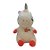 Unicórnio de Pelúcia com Asas Metálicas - Branco - 25cm - 1 unidade - Rizzo - Imagem 1