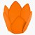 Forminha Para Doces Finos - Monaco - Laranja - 50 unidades - Decora Doces - Rizzo - Imagem 1