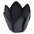 Forminha Para Doces Finos - Monaco - Preto - 50 unidades - Decora Doces - Rizzo - Imagem 1