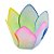 Forminha Para Doces Finos - Monaco - Tie Dye - 50 unidades - Decora Doces - Rizzo - Imagem 1