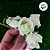 Flor Decorativa Artificial - Rosa Branca - 11cm - 1 unidade - Cromus - Rizzo - Imagem 3