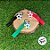 Chaveiro Bola de Futebol - Vermelho -3cm - 1 unidade - Rizzo - Imagem 3