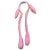 Tiara Orelha Coelho com Movimento - Rosa - 55cm - 1 unidade - Rizzo - Imagem 2