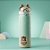 Garrafa Térmica Hello Bear - Verde - 400ml - 1 unidade - Rizzo - Imagem 1
