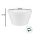 Pote Isopor Térmico - 300ml  - 20 unidades - Rizzo - Imagem 2