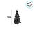 Árvore de Natal Lavinia - 980 Hastes - 210cm - 1 unidade - Rizzo - Imagem 2